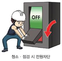 청소 · 점검 시 전원차단